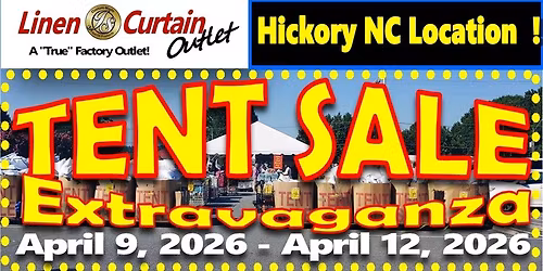 JS Linen & Curtain Outlet "TENT SALE EXTRAVAGANZA!\ud83d\ude0d\ud83e\udd29\ud83d\uded2