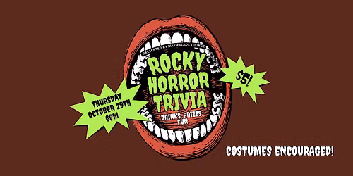 The Rocky Horror Picture Show Trivia Night