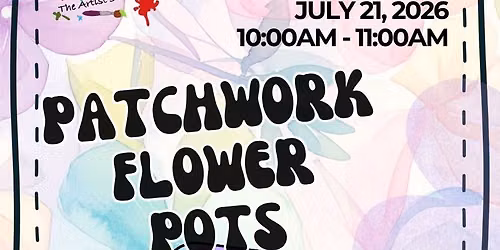 Patchwork Flowerpots - Adults