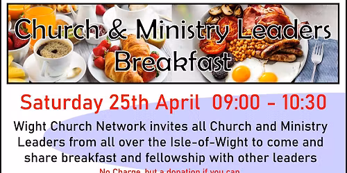 Church and Ministry Leaders Breakfast