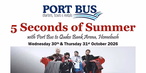 5 Seconds to Sydney | Port Bus VIP Experience