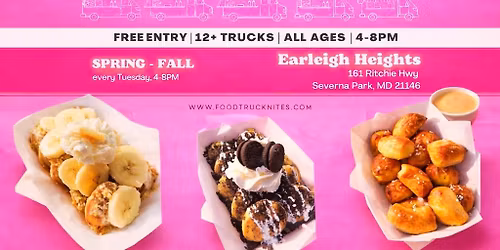 Food Truck Tuesdays @ Earleigh Heights VFD Severna Park w\/THE PANCAKE PEEPS