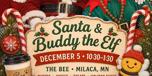 HOLIDAZZLE @ THE BEE w\/ SANTA \u2014 SAT, 12\/5 