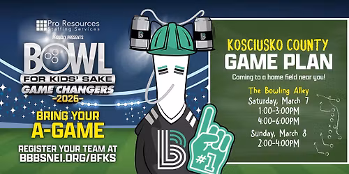 \ud83c\udfb3The Bowling Alley \u2013 Bowl For Kids\u2019 Sake 2026