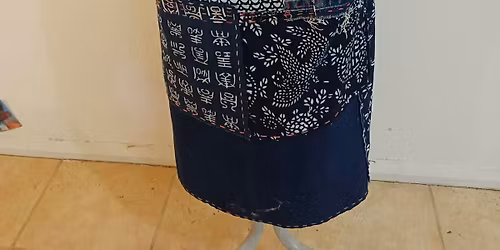 Slow Stitch Patchwork Wrap Skirt Workshop