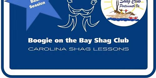 Free Basic Carolina Shag Lessons ~ PROGRESSIVE 6-Wk Session