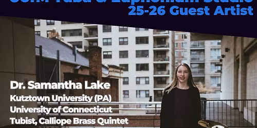 Dr. Samantha Lake Guest Tuba Artist Recital