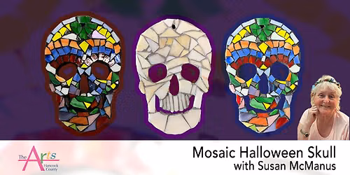 Mosaic Skull with Susan McManus