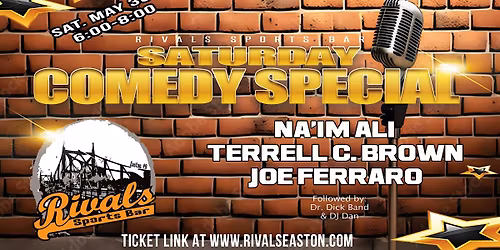 Rival's Saturday Night Special: Na'im Ali