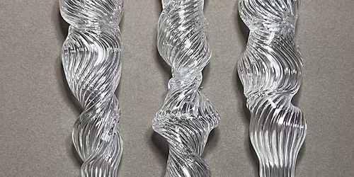 Glass Icicles with Simax Tubing