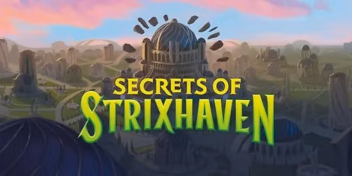 Merlyn's Magic Secrets of Strixhaven Friday April 17th noon In Store sealed Pre-release