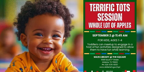 Terrific Tots: A Whole Lot of Apples (Main Library)