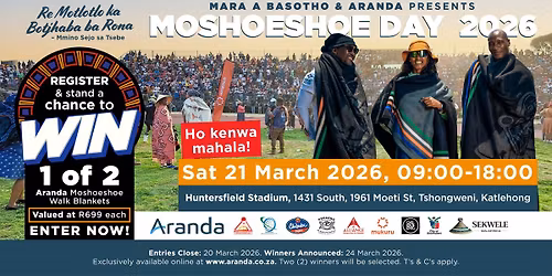 Moshoeshoe Day Event: A Traditional Celebration Presented by Mara A Basotho