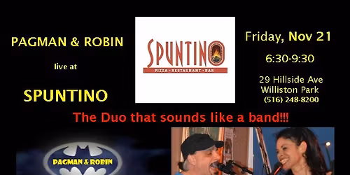 Pagman & Robin debut at Spuntino!!!