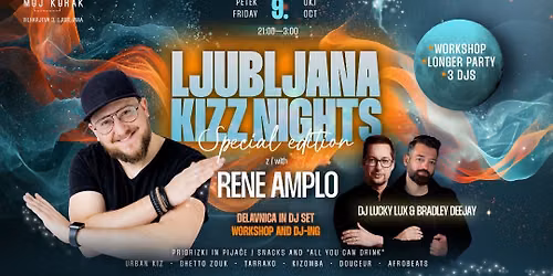 Ljubljana KIZZ Nights \/\/  Rene Amplo special edition \/\/