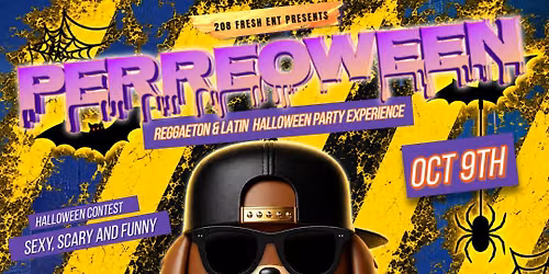 \ud83c\udf83 PERREOWEEN \u2014 REGGAETON & LATIN HALLOWEEN PARTY MERIDIAN\ud83d\udc7b\ud83d\udd25