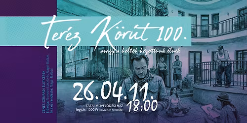 Ter\u00e9z k\u00f6r\u00fat 100. avagy a k\u00f6lt\u0151k k\u00f6z\u00f6tt\u00fcnk \u00e9lnek k\u00f6lt\u00e9szet napi verssz\u00ednh\u00e1z