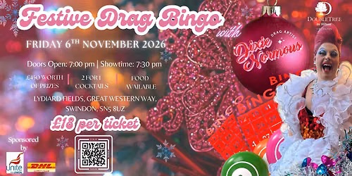 Festive Drag Bingo with Special Guest Dixie Normous