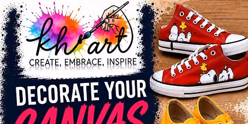 Decorate your canvas shoes