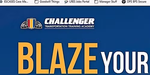 Challenger Transportation Training Academy Information Session