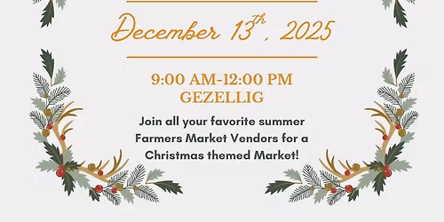 Christmas Farmers Market