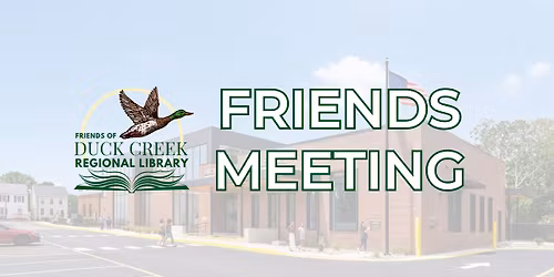 Friends of DCRL Meeting