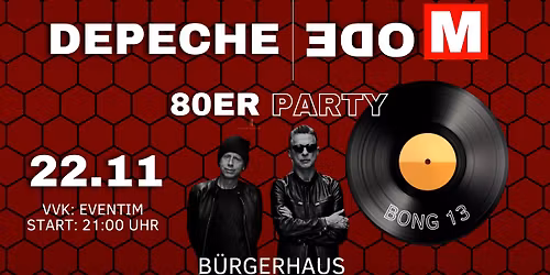 Depeche Mode/80er Party