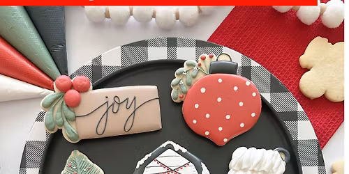 Farmhouse Christmas Intermediate Level Cookie Decorating Class