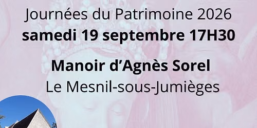 L'amour chant\u00e9 pour les journ\u00e9es du patrimoine 