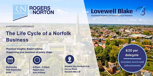 Corporate conference: The Life Cycle of a Norfolk Business