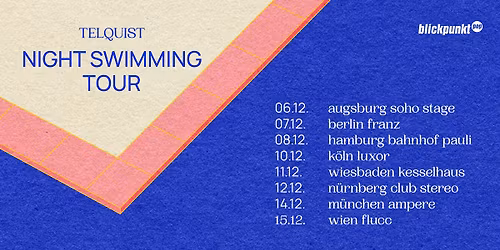 Telquist - Night Swimming Tour 2025