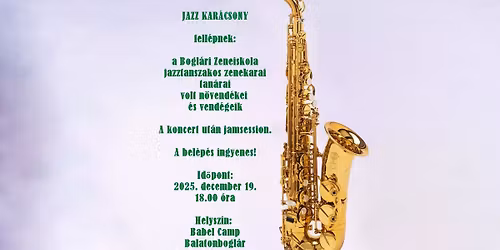 \ud83c\udf84 Jazz Kar\u00e1csony a Babel Campben \ud83c\udf84