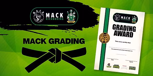 MACK Kickboxing Gradings 2026 - Sutton Coldfield