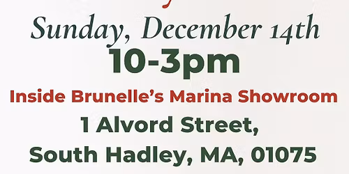 Holiday Market inside Brunelle's Marina Showroom