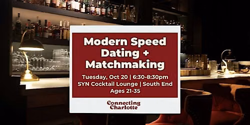 Modern Speed Dating + Matchmaking | 21-35 | Hetero Matches