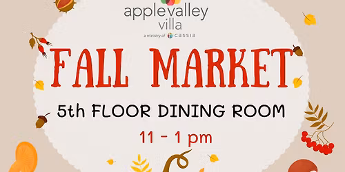 Apple Valley Villa Fall Market 