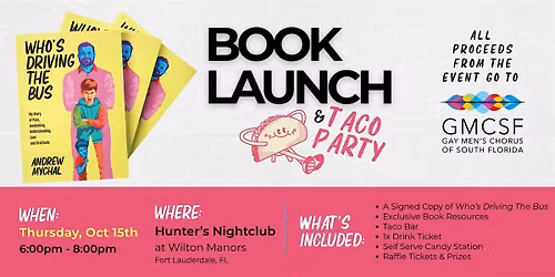 Who's Driving The Bus Book Launch & Taco Party