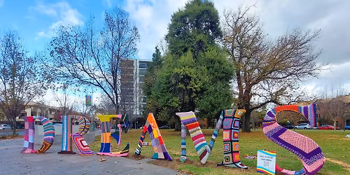 Yarn Bombing Day at Hurtle Square\/Tangkaira