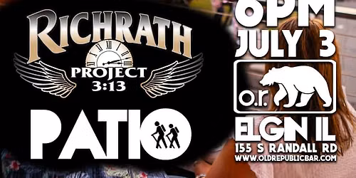 Richrath Project 3:13 - Tribute to REO Speedwagon