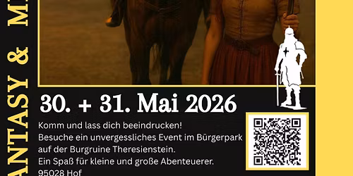 Fantasy- und Mittelaltermarkt Burgruine Theresienstein Hof
