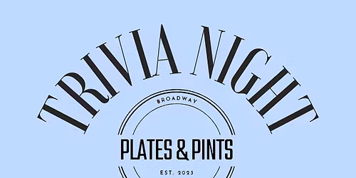 Trivia sponsored by BREWDOG