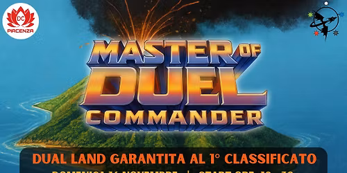 Master of Duel Commander | Tappa di Lega Magic | MTG Torneo