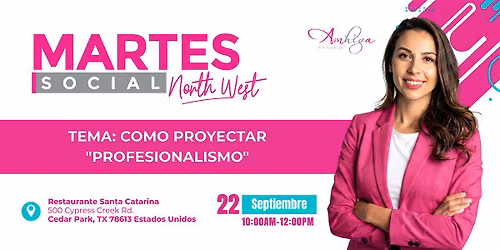 Martes Social North West | \u00bfC\u00f3mo proyectar profesionalismo?