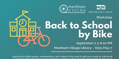 Workshop: Back to School by Bike