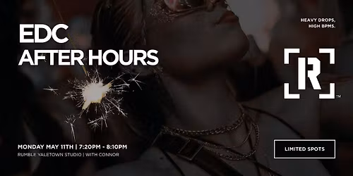 EDC AFTER HOURS x Rumble Boxing