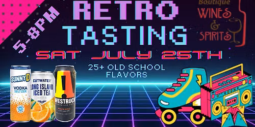 Retro Flavors Tasting Party