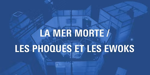 LA MER MORTE \/ LES PHOQUES ET LES EWOKS \u2014 BERTRAND BELIN \/ MARIE-SOPHIE FERDANE