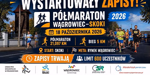 9. P\u00f3\u0142maraton W\u0105growiec - Skoki - 18.10.2026