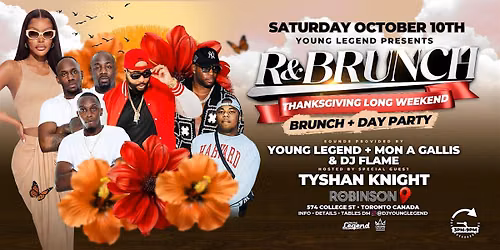 R&BRUNCH THANKSGIVING DAY PARTY
