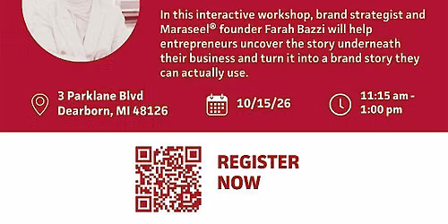 The Story Behind The Brand Workshop